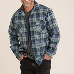 Pendleton Men’s Board Shirt Blue Original Surf Plaid Size XXL Never Worn